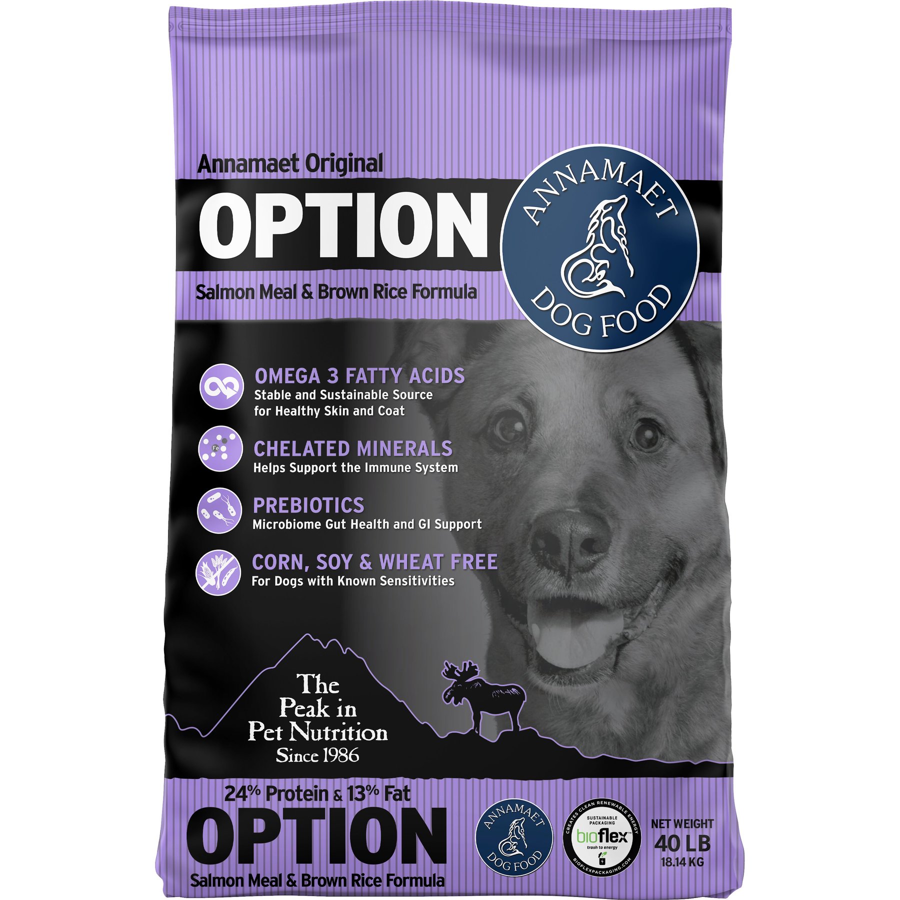 ANNAMAET Original Option Formula Dry Dog Food 12 lb bag Chewy