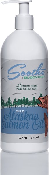 Natural Doggie Wild Alaskan Salmon Oil Dog Supplement, 8-oz bottle slide 1 of 1