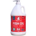 Vital Pet Life Wild Alaskan Fish Oil Skin & Coat Health Liquid Cat & Dog Supplement, 64-oz bottle