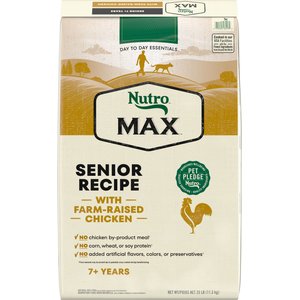 Nutro ultra senior clearance dry dog food