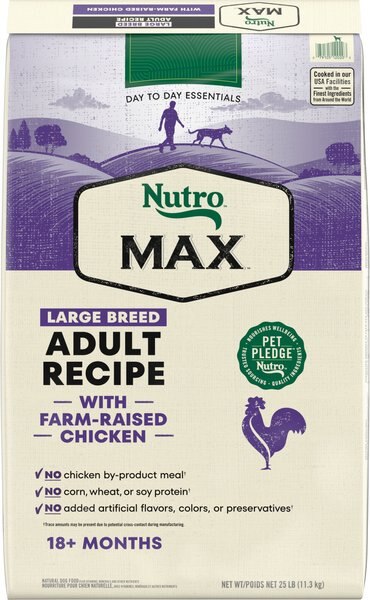 Nutro max grain free sale natural adult dry dog food