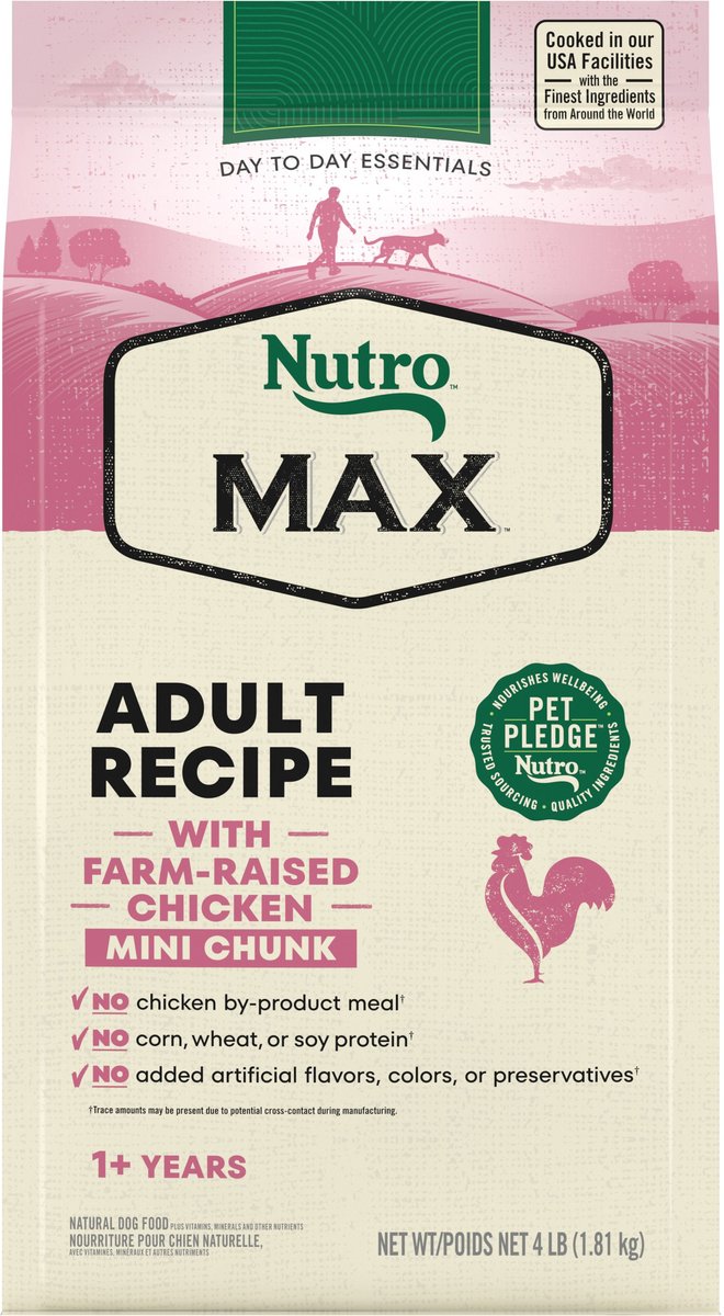 Nutro max 2025 adult chicken