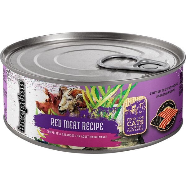 Inception Fish Recipe Wet Cat Food, 5.5-oz can, case of 24