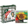 C&S Ez Fill Suet Basket Feeder + Brown's Garden Chic! Wild Bird Food, 11-oz tray