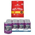 Blue Buffalo Wilderness Beef & Chicken Grill Canned Food + Stella & Chewy's Chewy's Chicken Meal Mixers Freeze-Dried Dog Food Topper