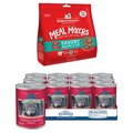 Blue Buffalo Wilderness Salmon & Chicken Grill Canned Food + Stella & Chewy's Salmon & Cod Meal Mixers Freeze-Dried Dog Food Topper