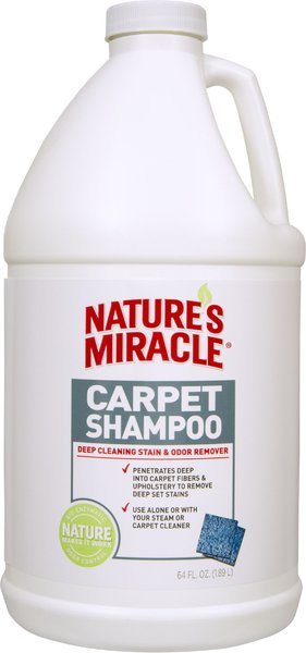 Nature's miracle deep cleaning carpet sale shampoo