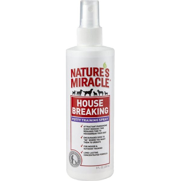 NATURE'S MIRACLE HouseBreaking Potty Training Spray, 8oz bottle