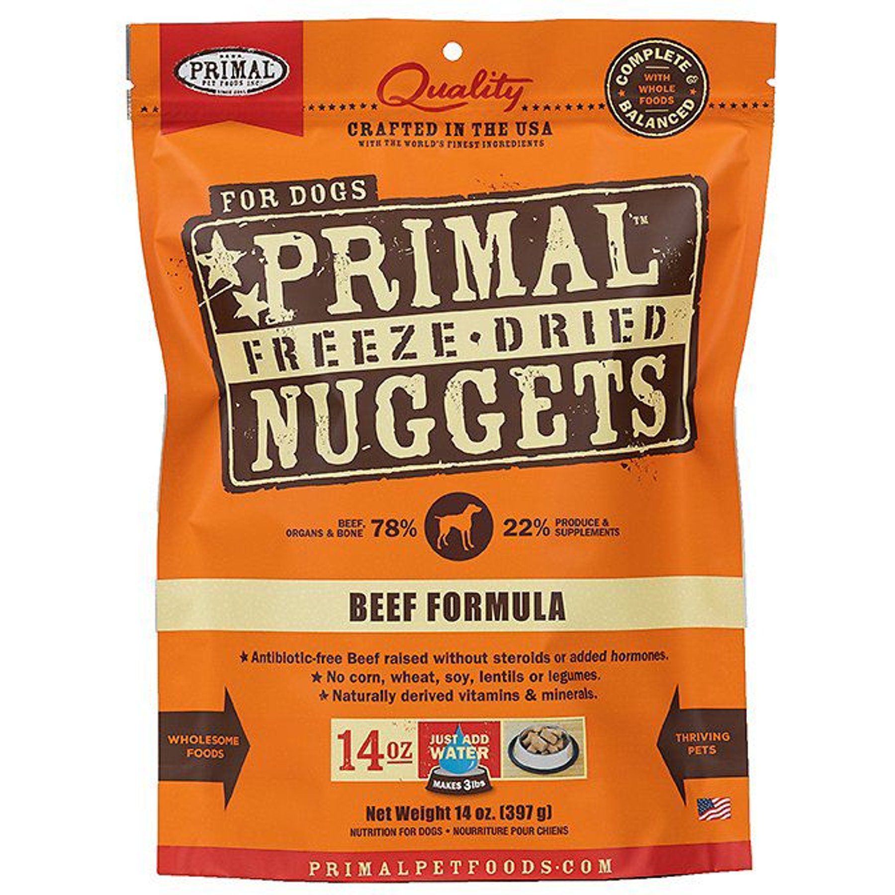 Primal quail dog outlet food