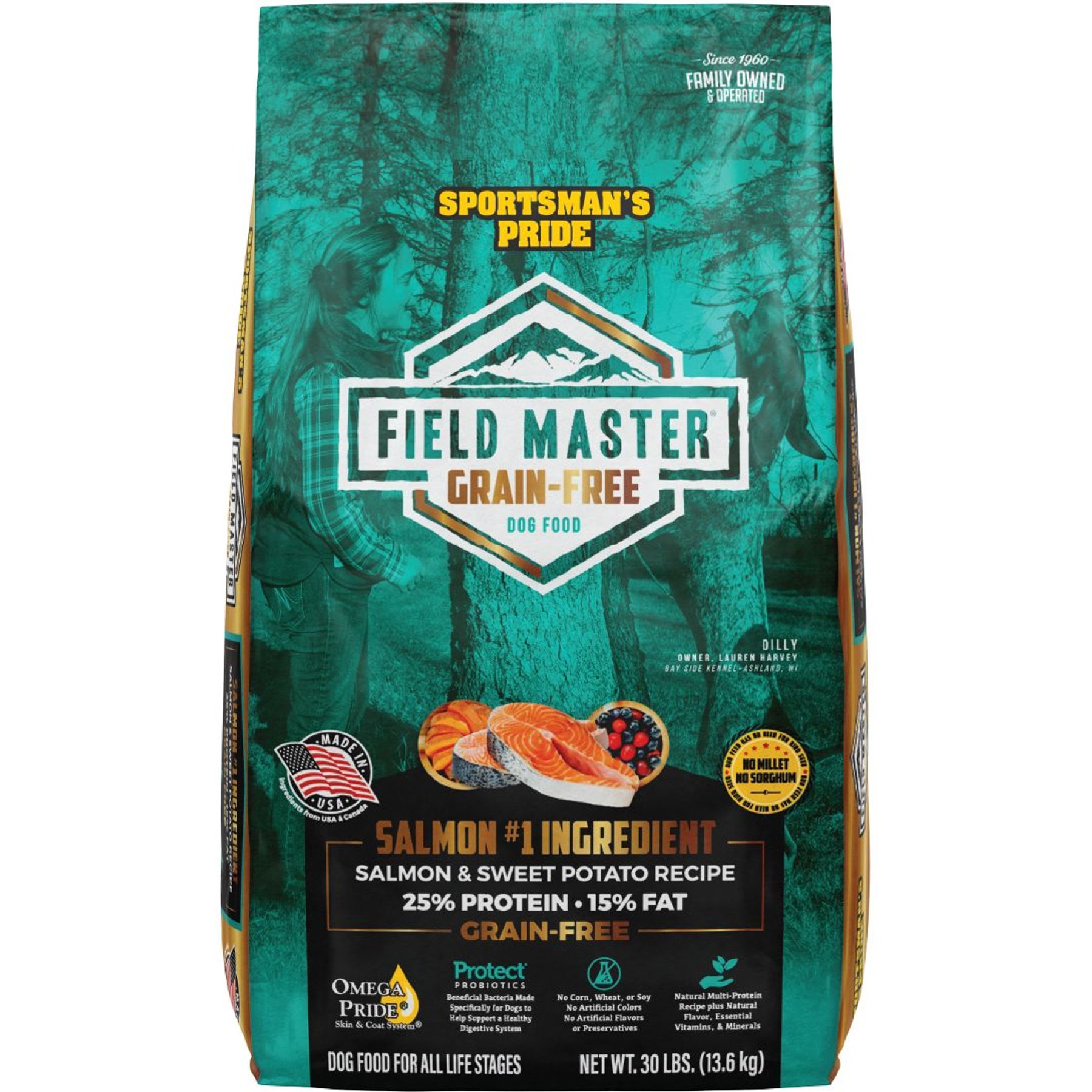 SPORTSMAN S PRIDE Field Master Grain Free Salmon Sweet