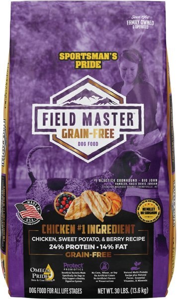 Sportsman's Pride Field Master Grain-Free Chicken, Sweet Potato, & Berry Recipe Dry Dog Food, 30-lb bag slide 1 of 8