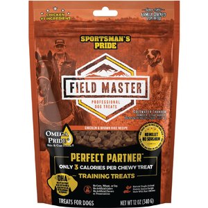 Sportsman's Pride Field Master Perfect Partner Chicken & Brown Rice Recipe Training Dog Treats, 12-oz bag