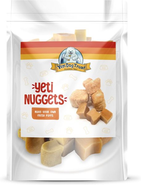 YETI DOG CHEW Natural Himalayan Yak Cheese Dog Nuggets Treats, 15 count ...