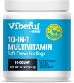 Vibeful 10-in-1 Multivitamin Bites Chicken Flavored Soft Chews Multivitamin for Dogs, 90 Count