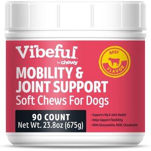  MOVOFLEX Joint Support Supplement for Dogs - Hip and Joint  Support - Dog Joint Supplement - Hip and Joint Supplement Dogs - 120 Soft  Chews for Large Dogs (By Virbac) : Pet Supplies