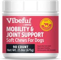 Vibeful Mobility & Joint Health Beef Flavored Soft Chews Joint Supplement for Dogs, 90 Count