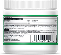 Vibeful Calming Melatonin Turkey Flavored Soft Chews Calming Supplement for Dogs, 90 Count slide 2 of 8