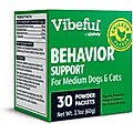 Vibeful Behavior Support Powder Calming Supplement for Medium Dogs & Cats, 30 count