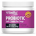 Vibeful Probiotic Bites Pumpkin Flavored Soft Chews Digestive Supplement for Dogs, 90 Count