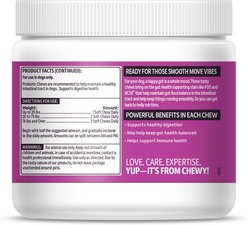 Vibeful Probiotic Bites Duck Flavored Soft Chews Digestive Supplement for Dogs, 90 Count slide 2 of 8