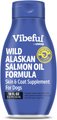Vibeful Wild Alaskan Salmon Oil Formula Liquid Skin & Coat Supplement for Dogs, 18-oz