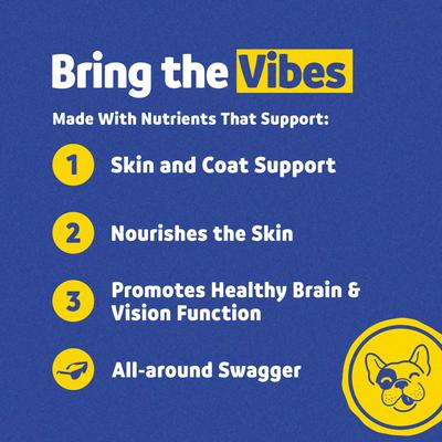 Show full view: Vibeful Wild Alaskan Salmon Oil Formula Liquid Skin & Coat Supplement for Dogs and Cats, 18-oz slide 4 of 9