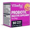 Vibeful Probiotic Gastrointestinal Support Powder Digestive Supplement for Dogs, 30 count