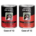 American Journey Beef Recipe + Beef & Chicken Recipe Canned Dog Food