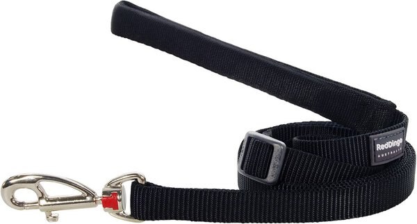 Red Dingo Classic Nylon Dog Leash, Black, Large: 6-ft long, 1-in wide slide 1 of 8