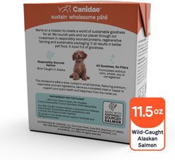 CANIDAE Sustain Wholesome Pate Premium Recipe with Wild-Caught Salmon Wet Dog Food, 11.5-oz can, case of 12 slide 2 of 8