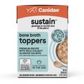 CANIDAE Sustain Bone Broth Toppers Premium Recipe with Wild-Caught Salmon Topper Dog Food, 5.5-oz can, case of 12