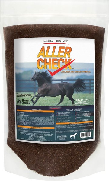 Natural Horse Vet Aller Check Lung, Skin & Immune Formula Horse Supplement, 10-lb bag slide 1 of 2