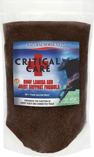 Natural Horse Vet Critical Care Lamina & Support Formula Horse Supplement, 2-lb jar slide 1 of 3