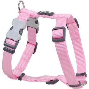Red Dingo Classic Nylon Back Clip Dog Harness, Pink, Large: 22 to 31.5-in chest