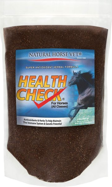 Natural Horse Vet Health Check Super Antioxidant Herbal Formula Horse Supplement, 2-lb jar slide 1 of 3