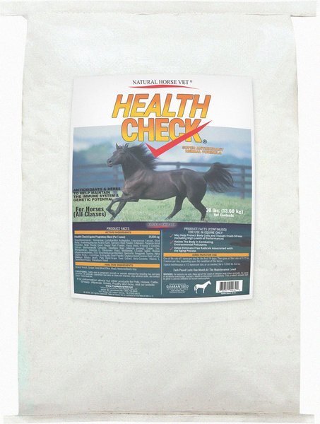 Natural Horse Vet Health Check Super Antioxidant Herbal Formula Horse Supplement, 30-lb bag slide 1 of 2