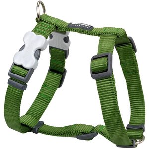 Red Dingo Classic Nylon Back Clip Dog Harness, Green, X-Small: 11.8 to 17.3-in chest