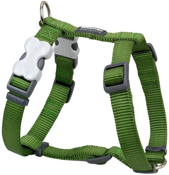 Red Dingo Classic Nylon Back Clip Dog Harness, Green, Large: 22 to 31.5-in chest slide 1 of 9