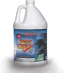 The Natural Vet Weight Check Oil Horse Supplement, 1-gal bottle