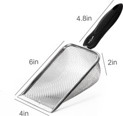 REPTI ZOO Fine Mesh Reptile Sand Litter Cleaner & Scoop Kit slide 2 of 6