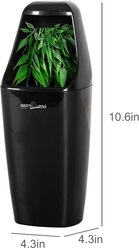 REPTI ZOO Automatic Drinking Fountain Reptile Water Dispenser for Chameleon, Black slide 2 of 7