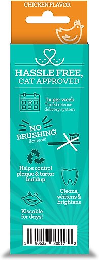 Vetality Brush Free Oral Gel Dental Care for Cats, 0.88-oz bottle