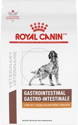 Royal Canin Veterinary Diet Adult Gastrointestinal Low Fat Dry Dog Food, 28.6-lb bag