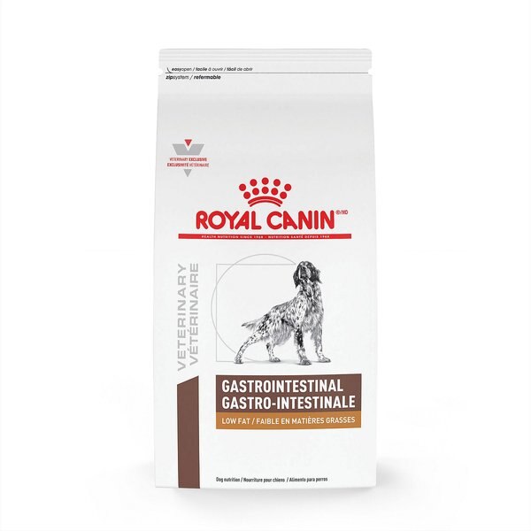 Royal Canin Veterinary Diet Adult Gastrointestinal Low Fat Dry Dog Food, 28.6-lb bag slide 1 of 10