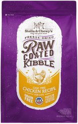 Stella & Chewy's Chicken Flavored Raw Coated Cage Free Dry Cat Food, 5-lb bag