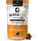 VetriScience GlycoFlex Stage 3 Chicken Flavored Soft Chews Joint Supplement for Dogs, 120 count