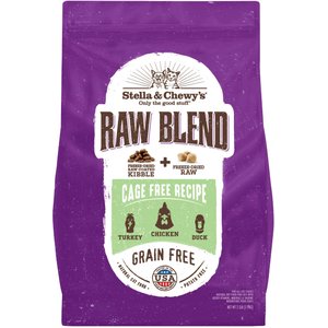 Stella & Chewy's Poultry Flavored Raw Blend Cage Free Recipe Dry Cat Food, 2.5-lb bag