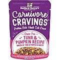 Stella & Chewy's Carnivore Cravings Tuna & Pumpkin Flavored Shredded Wet Cat Food, 2.8-oz pouch, case of 24