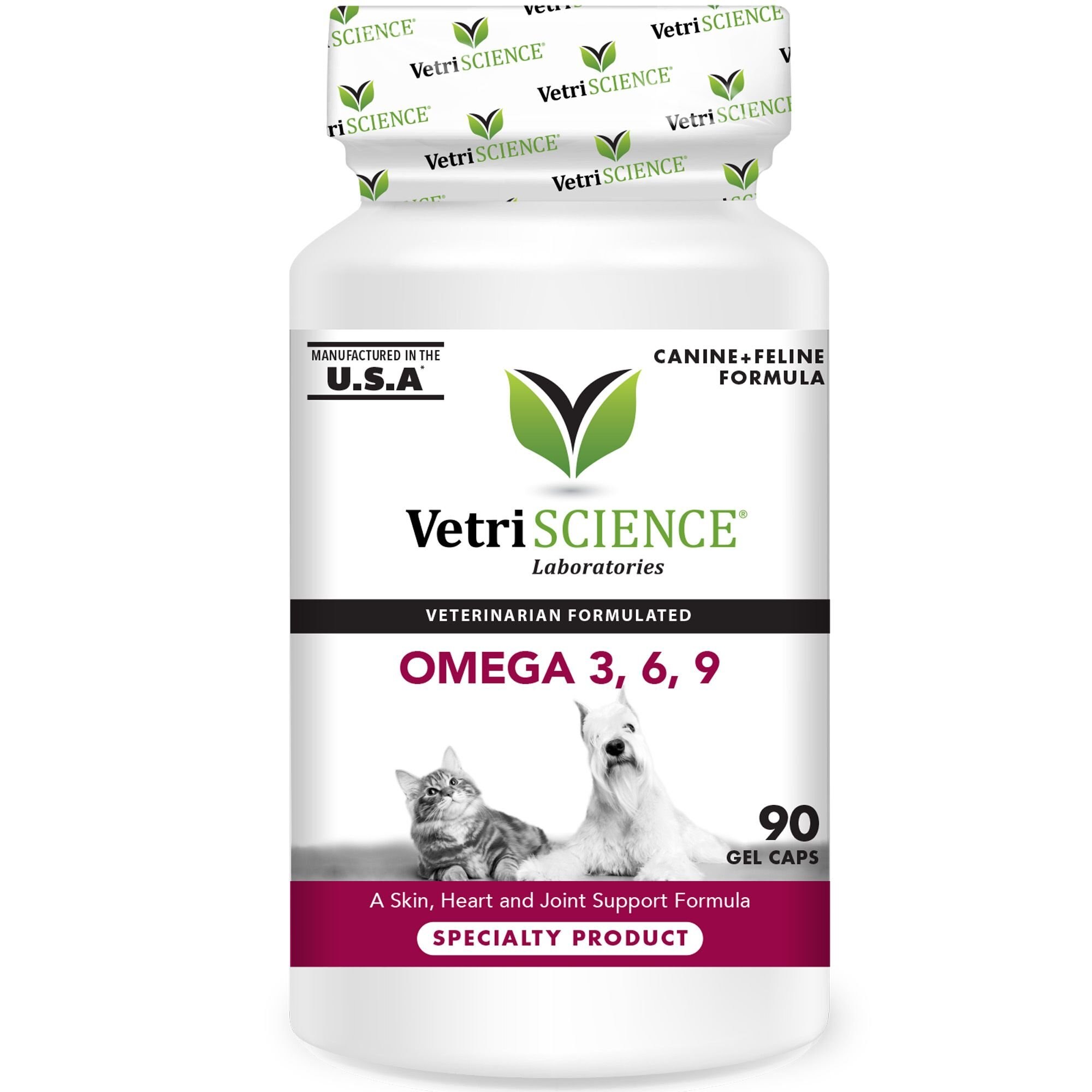 VETRISCIENCE Omega 3, 6, 9 Softgels Supplement for Cats & Dogs Customer