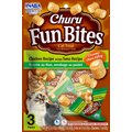 Inaba Cat Churu Fun Bites Chicken & Tuna Flavored Wrap Natural Chewy Cat Treats, 2.1-oz, 3 count